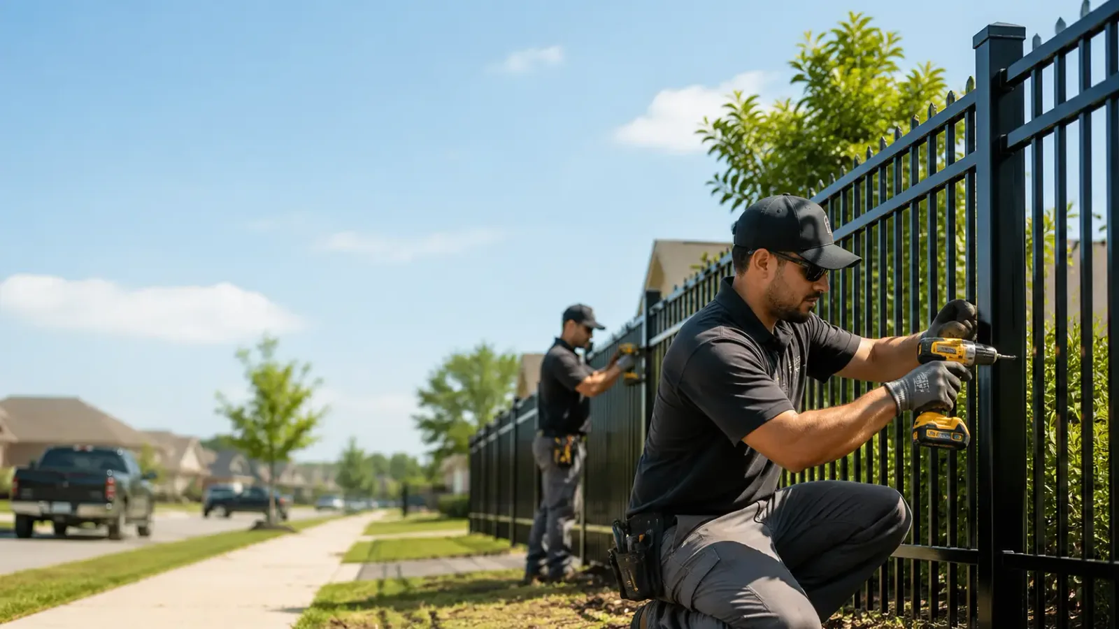 Metal Fence Installation in Nashoba, OK
